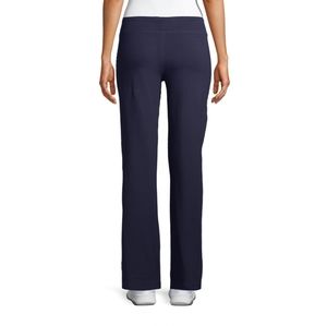 Lands End Straight Leg Yoga Pants w Hip Pocket
